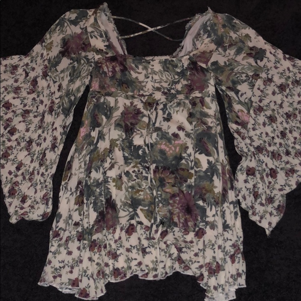 free people floral dress